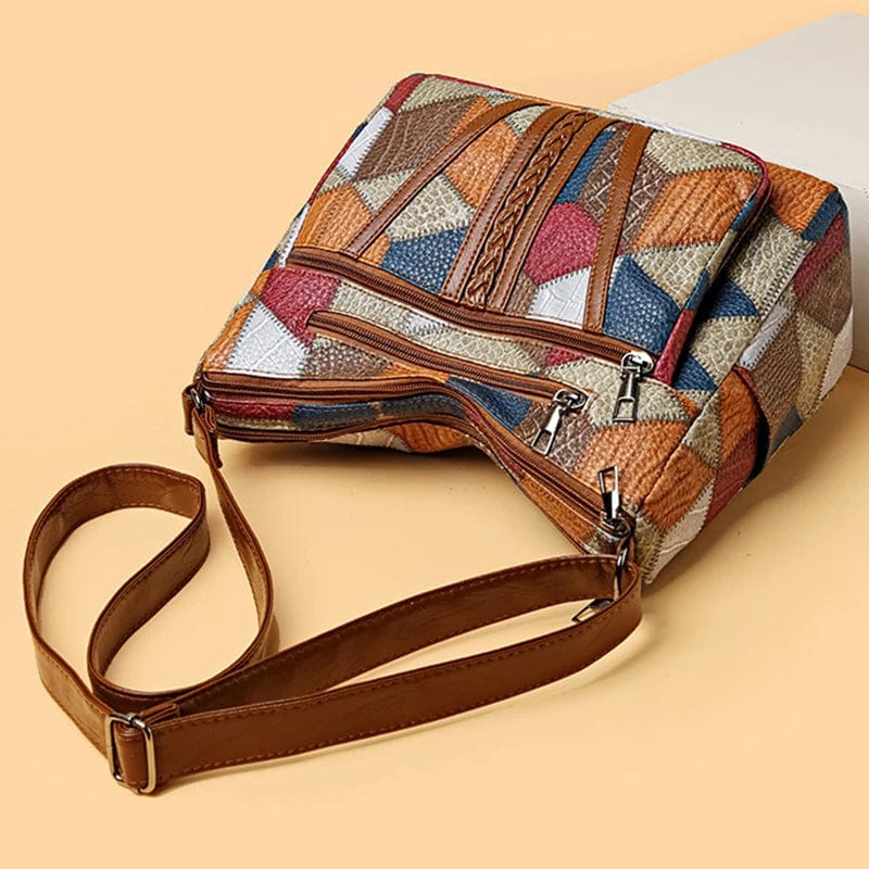 The Solara™ | Mosaic Patchwork Handbag