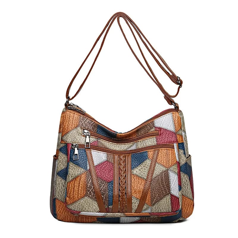 The Solara™ | Mosaic Patchwork Handbag