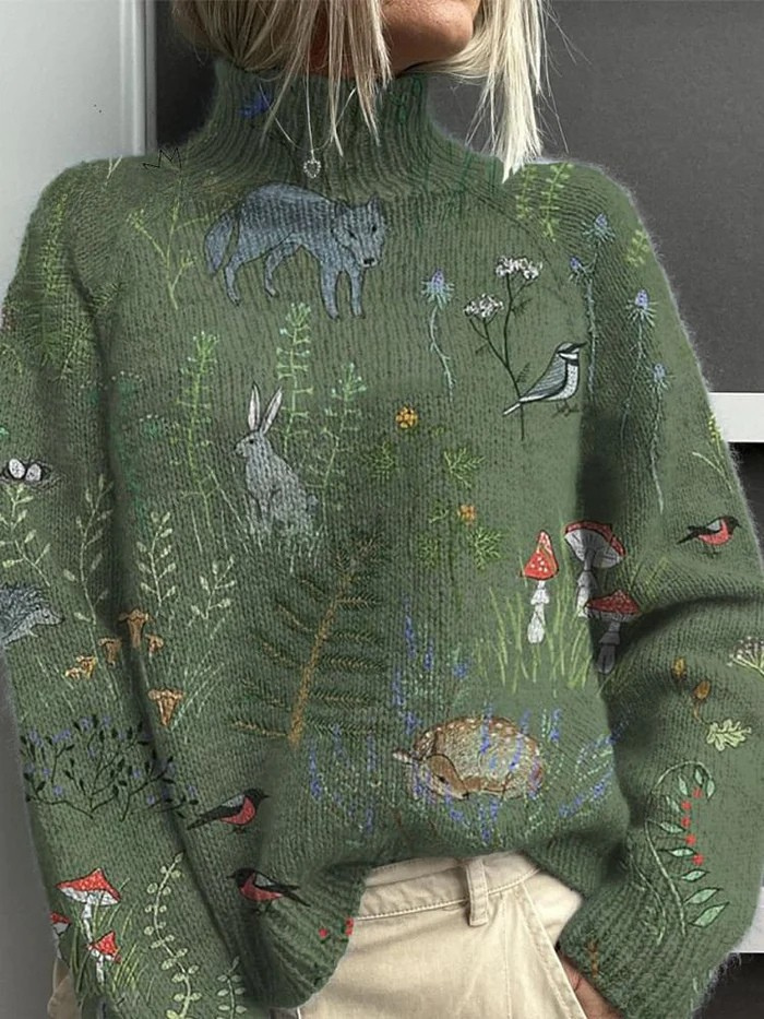 The Olive™ — Cozy Turtleneck Sweater