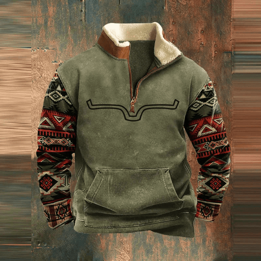 Daniel | Quarter Zip-Up Pullover