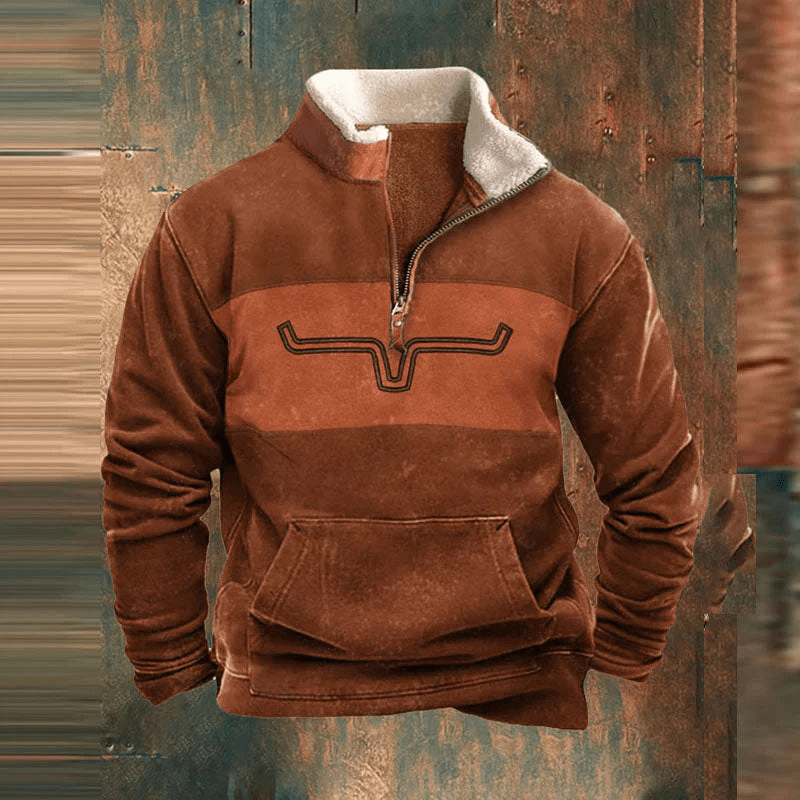 Daniel | Quarter Zip-Up Pullover