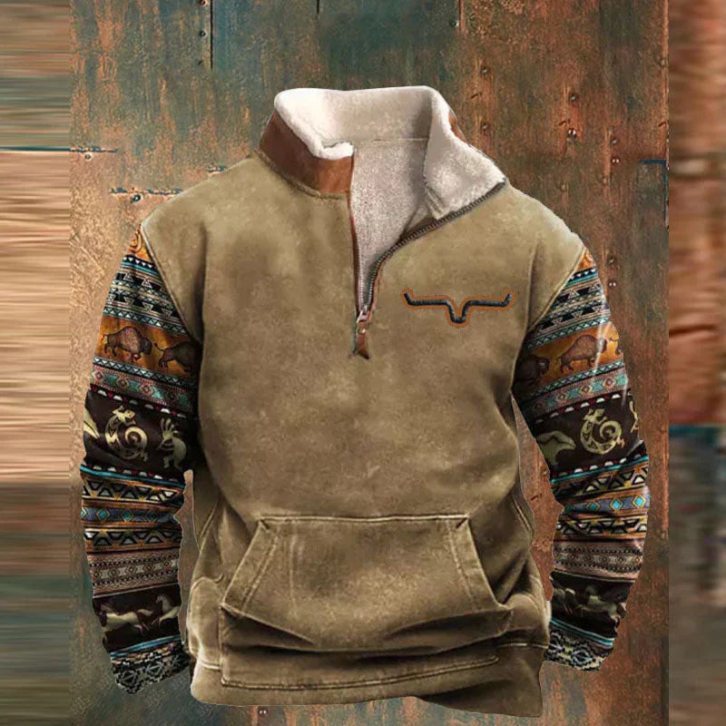 Lehmann | Sherpa-Lined Quarter-Zip