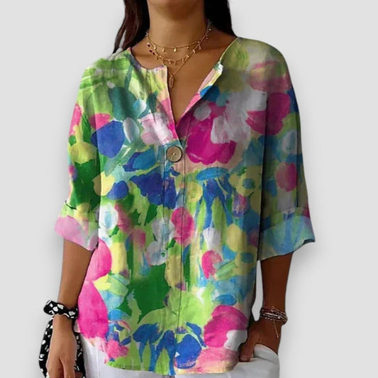 Watercolour Garden Shirt