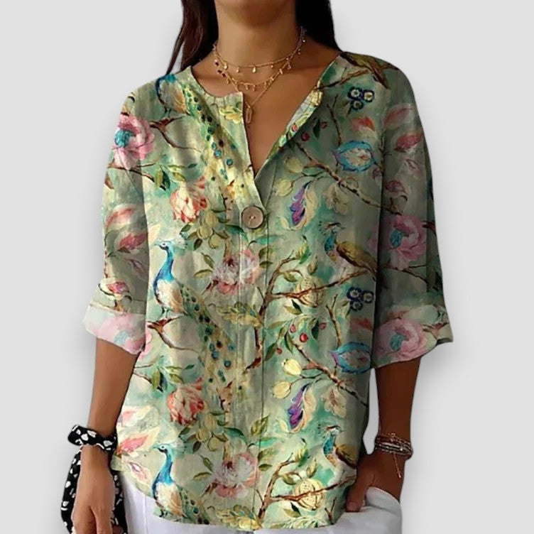 Watercolour Garden Shirt