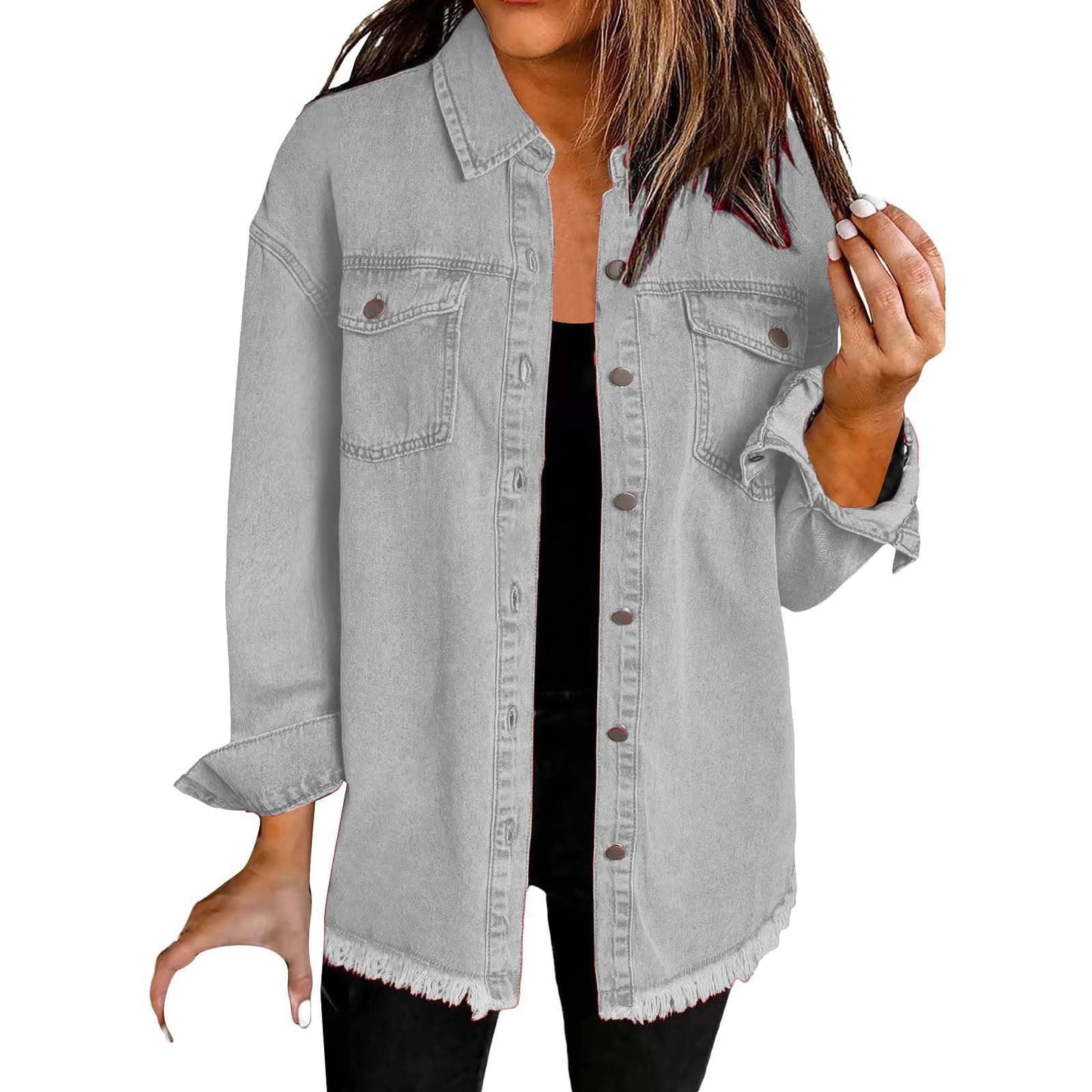 Kate™ | Signature Relaxed Denim Jacket