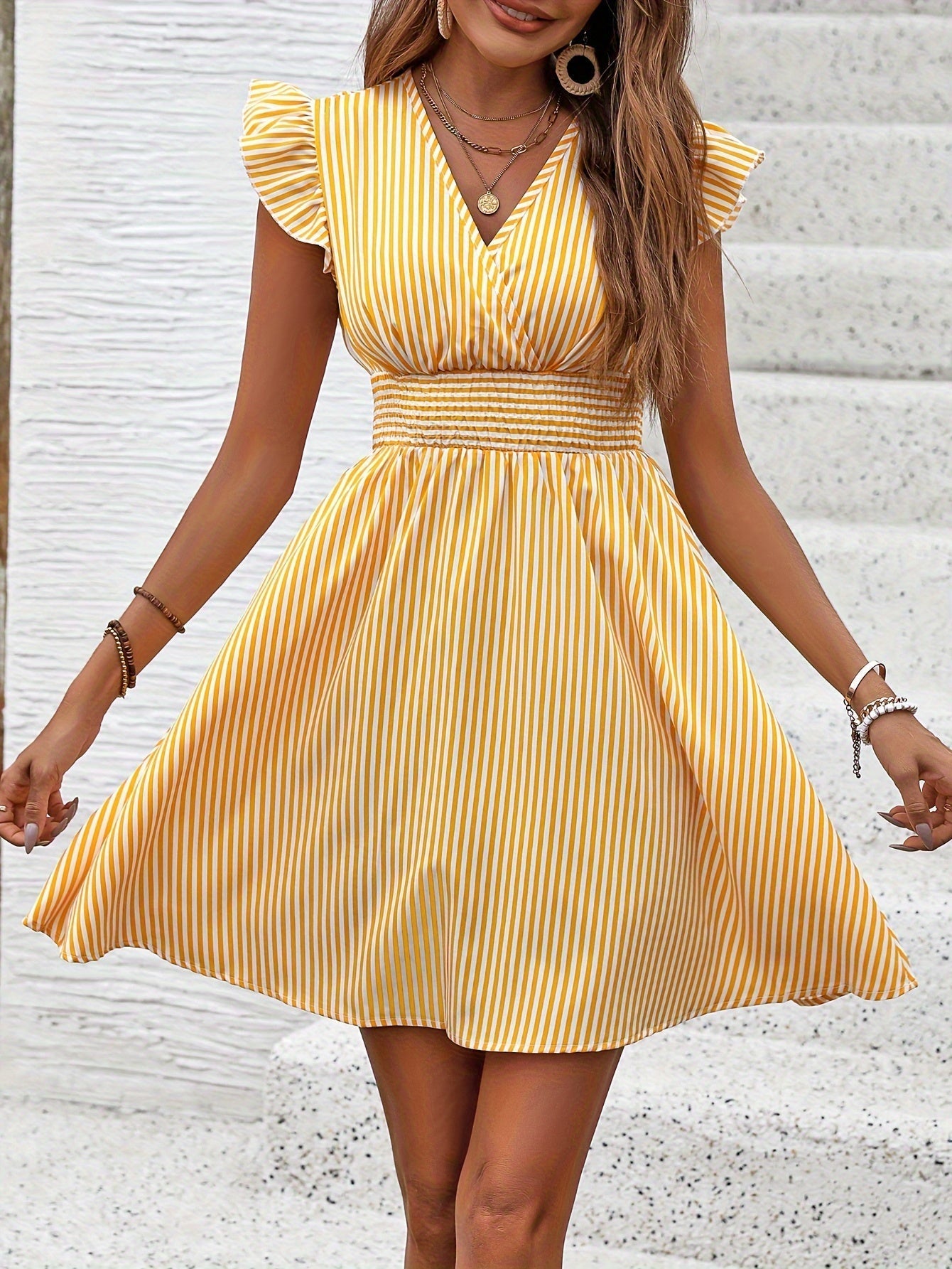 Dany | Striped Summer Dress
