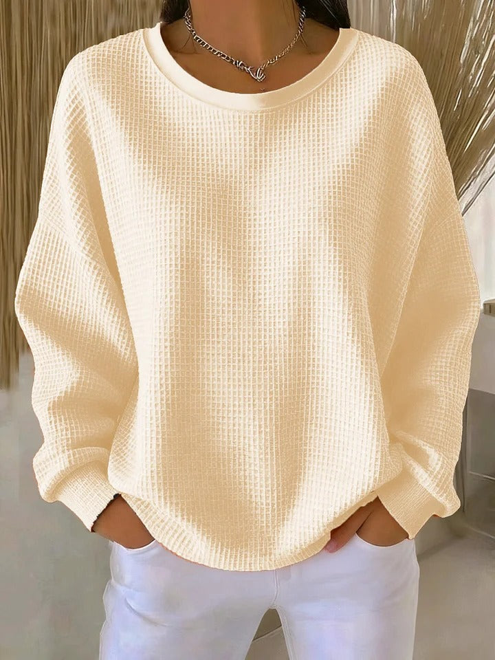 The Harper™ | Textured Soft-Knit Sweater.