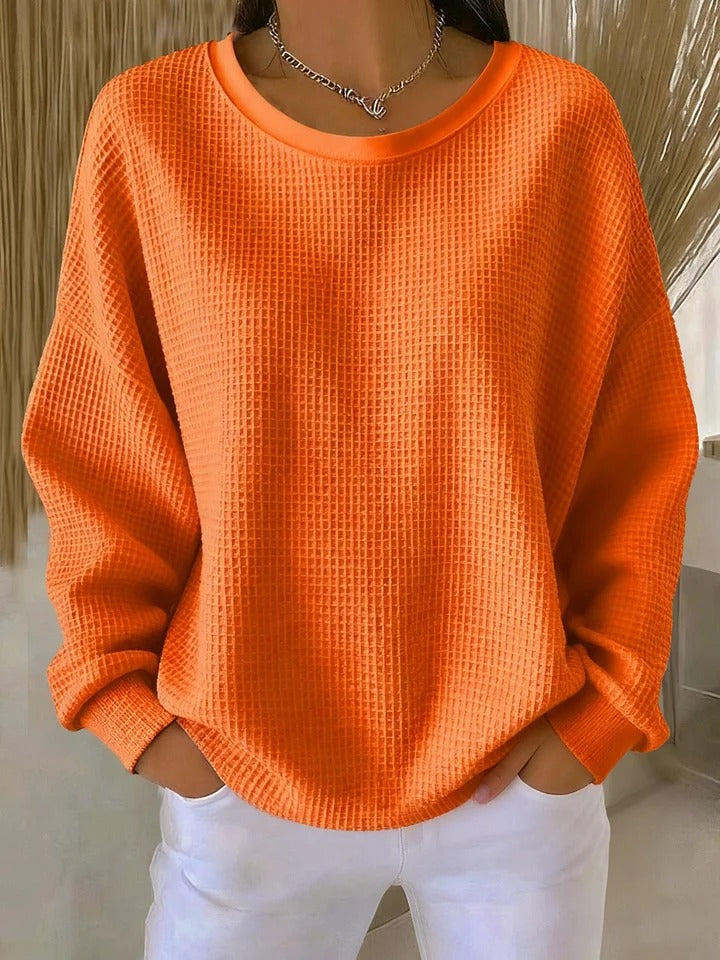 The Harper™ | Textured Soft-Knit Sweater.