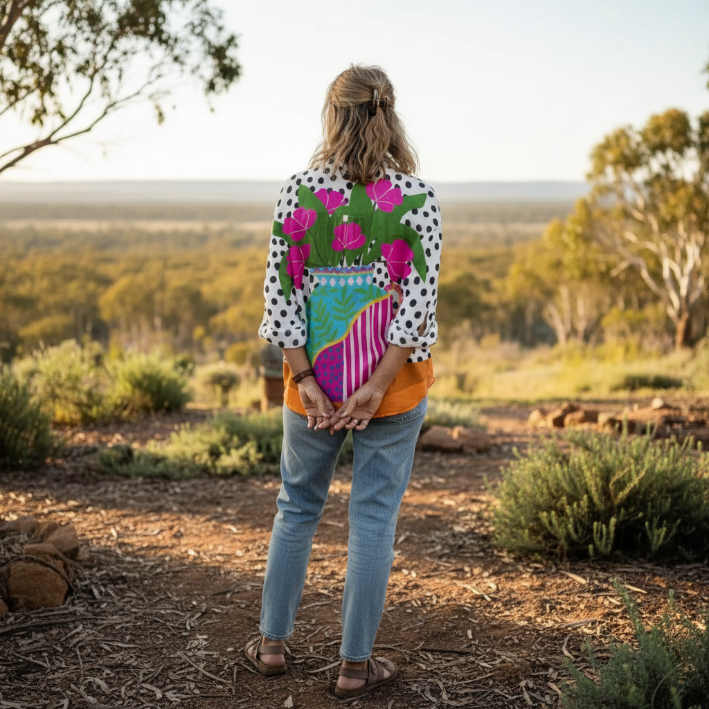 Amara™ | Blooming Vase Blouse