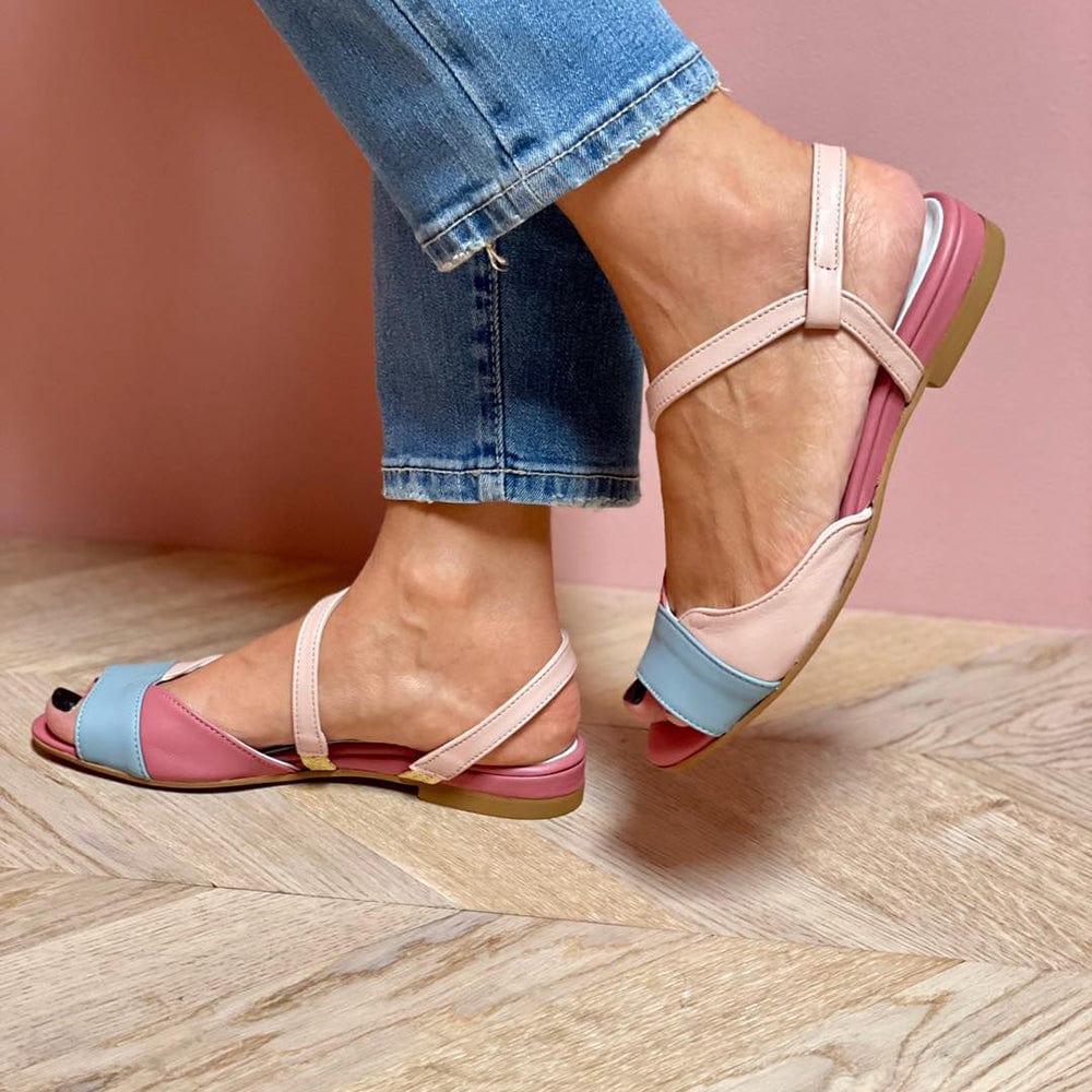 Ellela Color Block Flats