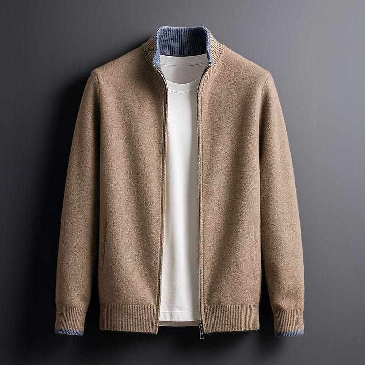 Noel | Knitted Jacket With Zip