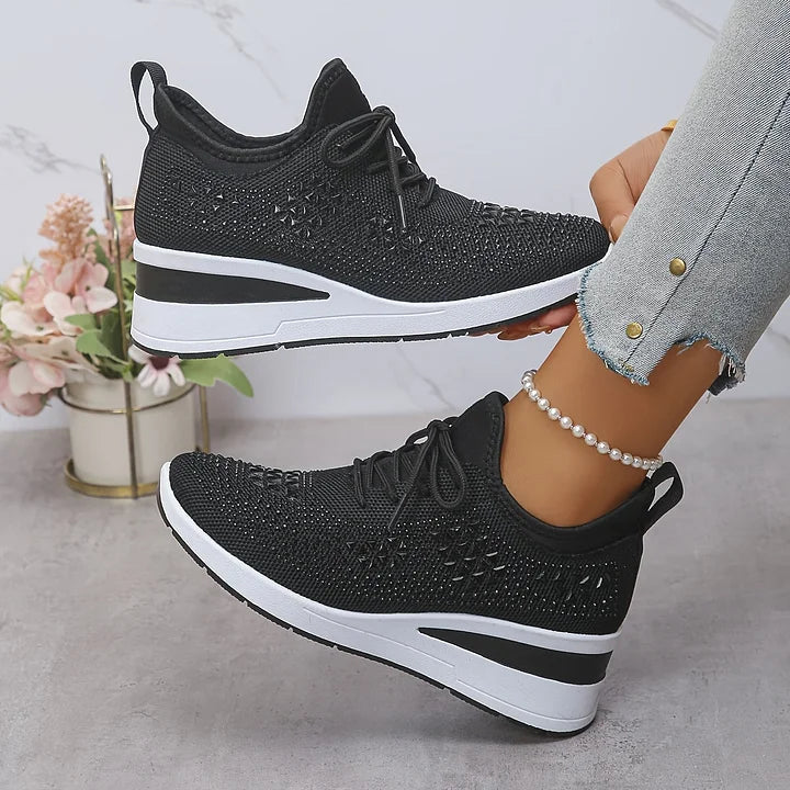 Margaret™ | Cloud-Comfort Sparkle Sneaker