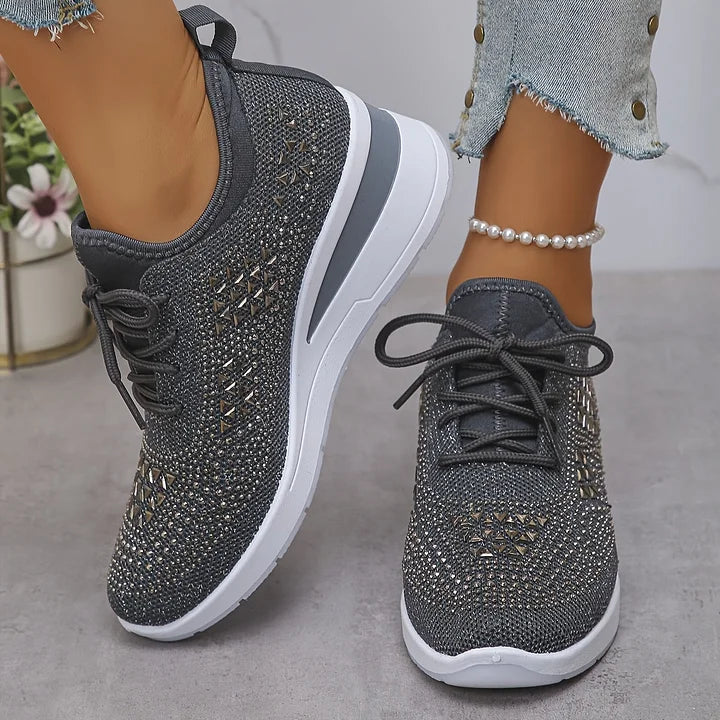 Margaret™ | Cloud-Comfort Sparkle Sneaker