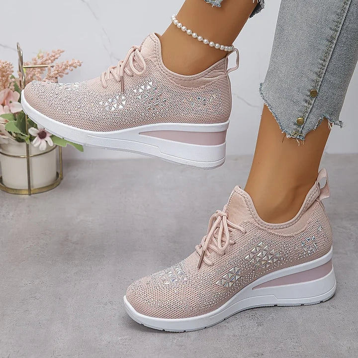 Margaret™ | Cloud-Comfort Sparkle Sneaker