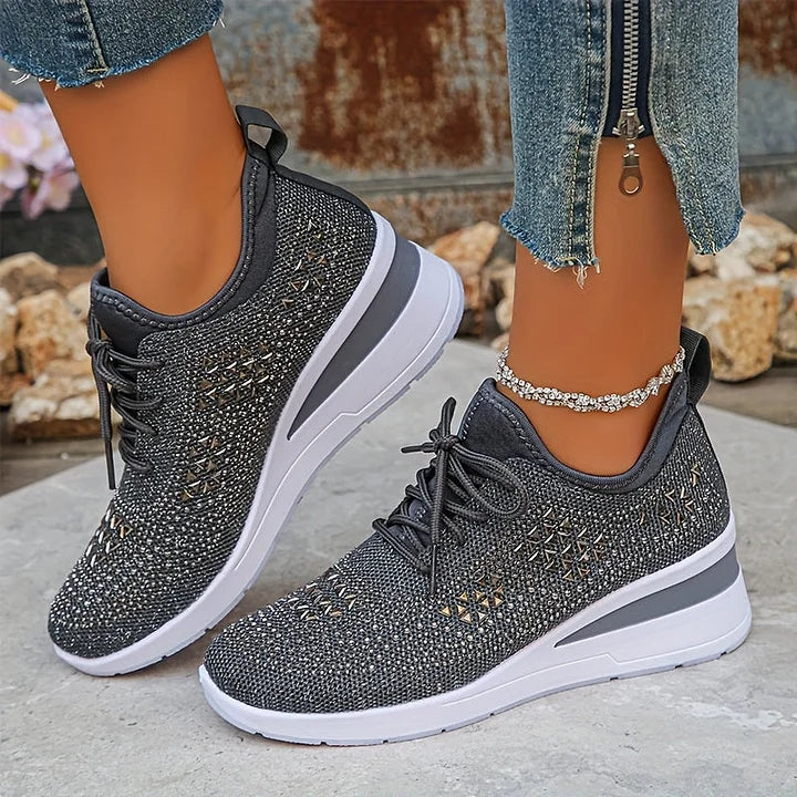 Margaret™ | Cloud-Comfort Sparkle Sneaker