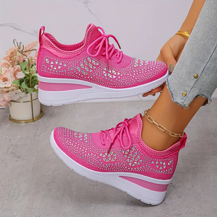 Margaret™ | Cloud-Comfort Sparkle Sneaker