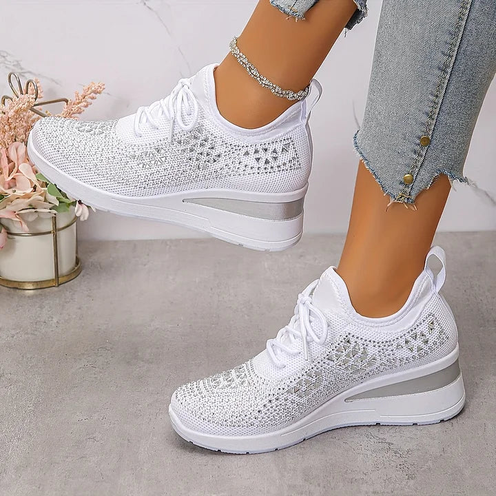 Margaret™ | Cloud-Comfort Sparkle Sneaker