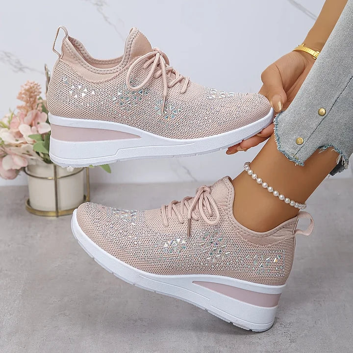 Margaret™ | Cloud-Comfort Sparkle Sneaker