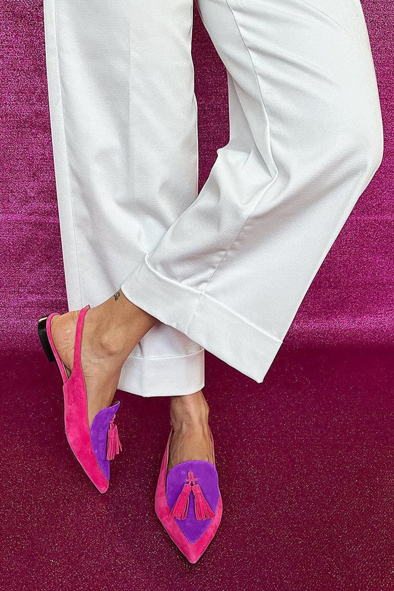 Tessa Tassel Slingbacks