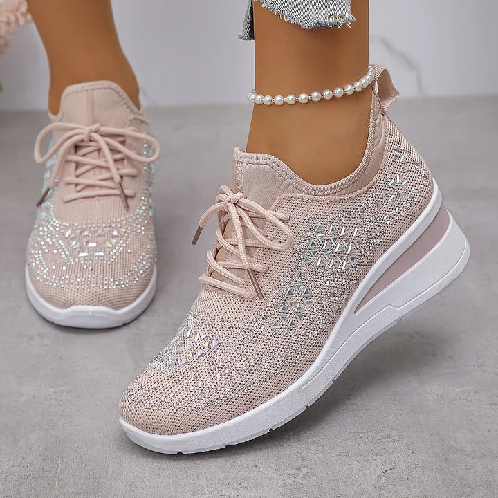 Margaret™ | Cloud-Comfort Sparkle Sneaker