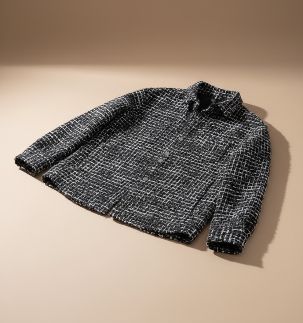 Alex | Houndstooth Tweed Jacket