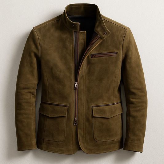 Miles | Soft Touch Suede Jacket