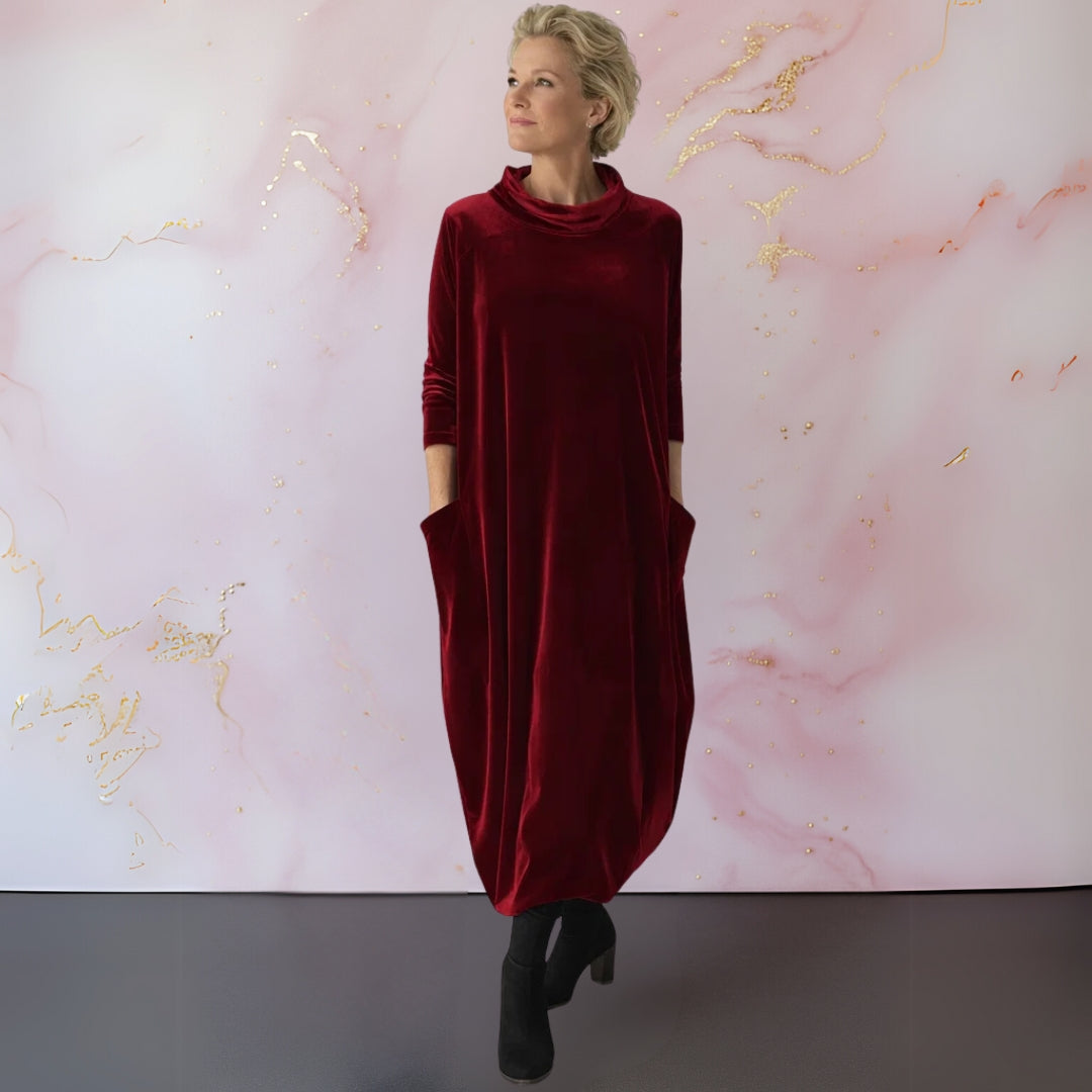Evelyn™ Velvet Maxi Dress