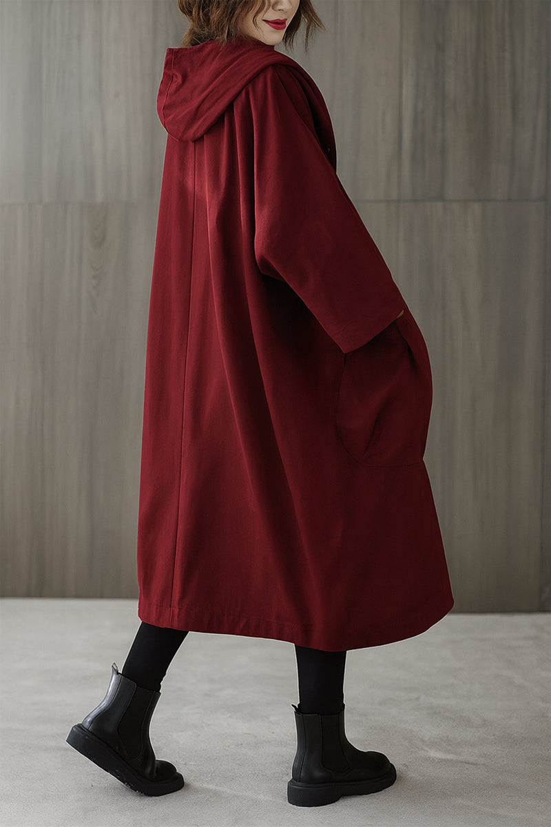 Indigo | Oversized Windbreaker Jacket