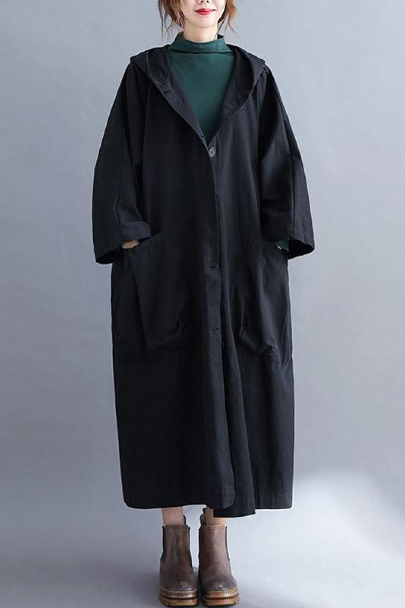 Indigo | Oversized Windbreaker Jacket