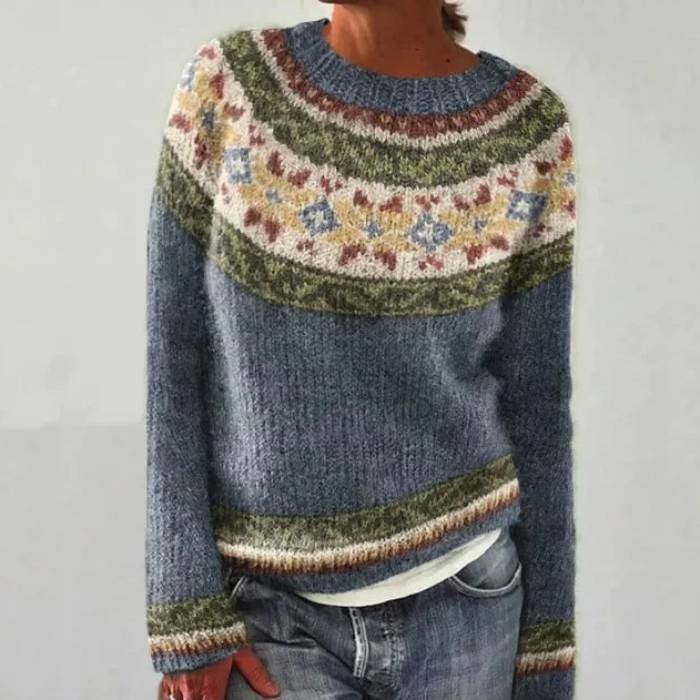 Katri | Stylish Retro Sweater